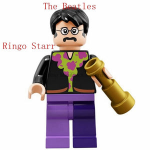 LEGO Movie Action Figure Bruce Lee Blocks Building Block Model John Lennon