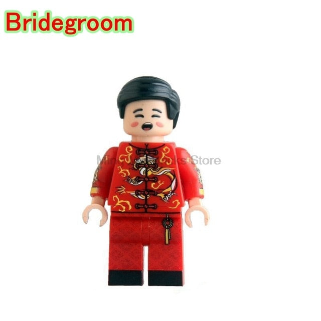 LEGO Movie Action Figure Bruce Lee Blocks Building Block Model John Lennon