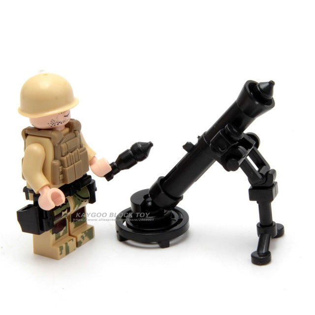 LEGO City Police Military Swat Gun Weapons Pack Army soldiers Figure with Weapon building blocks