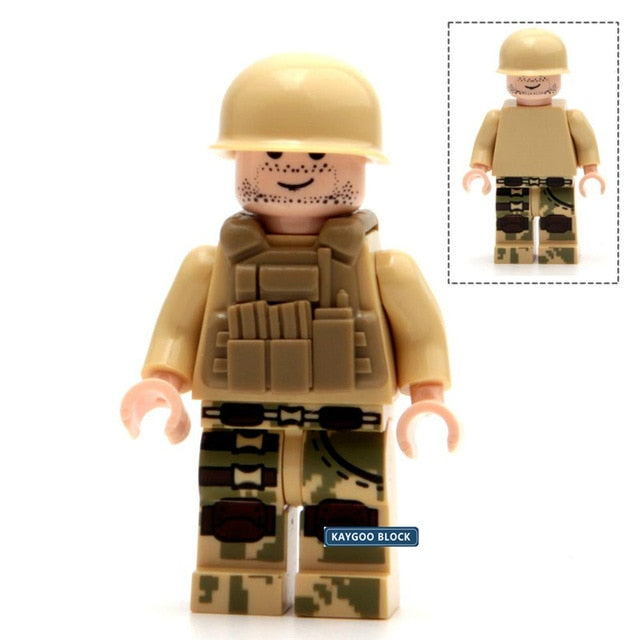 LEGO City Police Military Swat Gun Weapons Pack Army soldiers Figure with Weapon building blocks