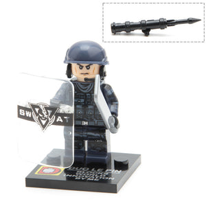 LEGO City Police Military Swat Gun Weapons Pack Army soldiers Figure with Weapon building blocks