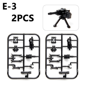 LEGO City Police Military Swat Gun Weapons Pack Army soldiers Figure with Weapon building blocks