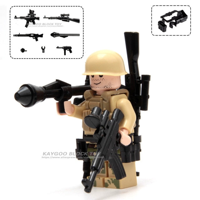 LEGO Military Swat Police Gun Weapons Pack Army soldiers