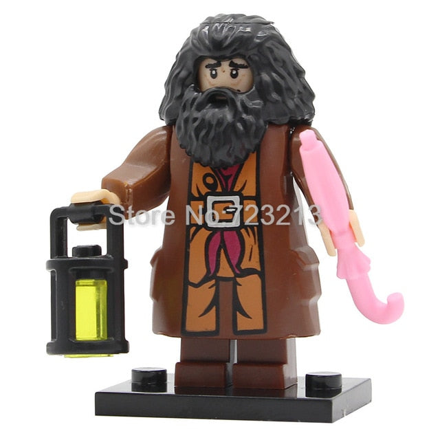 LEGO Harry Potter Figure Rubeus Hagrid Short Leg Ron Hermione