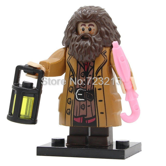 LEGO Harry Potter Figure Rubeus Hagrid Short Leg Ron Hermione