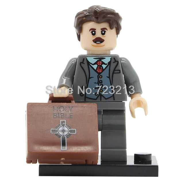 LEGO Harry Potter Figure Rubeus Hagrid Short Leg Ron Hermione