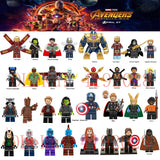 LEGO Marvel Super Hero Infinity War Thanos Guardians of Galaxy Spider iron man Avengers THOR