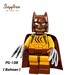 LEGO super hero Compatible LegoINGlys NinjagoINGly Shark man bath man super boss serial Building Blocks Ninja Toys