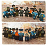 LEGO 12pcs/set Legoingly Military SWAT Teams Figure Set City Police Weapon Model Building Blocks