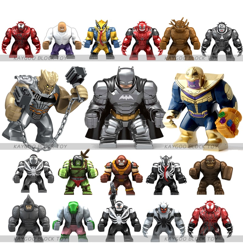 LEGO Marvel DC Super Heroes Avengers Infinity War Cull Obsidian Venom Riot Thanos Carnag