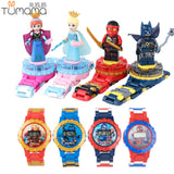 LEGO Super Hero Watch Building blocks Ninjagoed Marveling Avengers Figures Bricks Toys