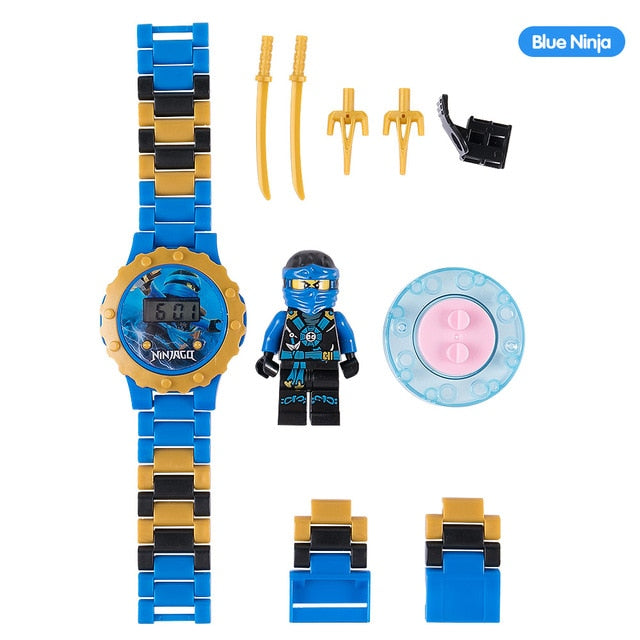 LEGO Super Hero Watch Building blocks Ninjagoed Marveling Avengers Figures Bricks Toys