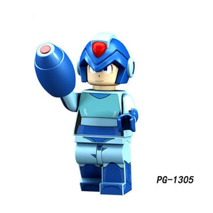 LEGO Super Heroes MEGA MAN Yuanzu Rockman Ax light hot bucket Meteor