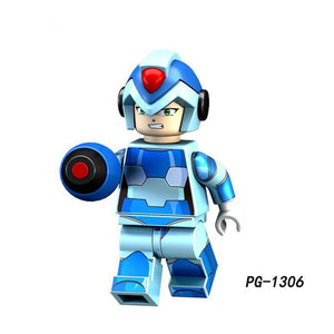 LEGO Super Heroes MEGA MAN Yuanzu Rockman Ax light hot bucket Meteor