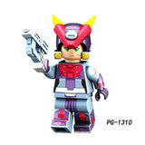 LEGO Super Heroes MEGA MAN Yuanzu Rockman Ax light hot bucket Meteor