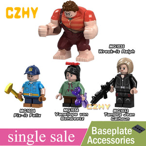 LEGO Ralph Breaks the Internet Wreck-It Ralph Vanellope Von Schweetz Fix-It Felix Calhoun