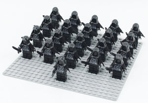 LEGO 21pcs/lot Crusader Rome Commander Soldiers Medieval Knights Army Group toys figure c