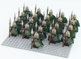 LEGO 21pcs/lot Crusader Rome Commander Soldiers Medieval Knights Army Group toys figure c