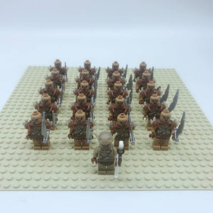 LEGO 21pcs/lot Crusader Rome Commander Soldiers Medieval Knights Army Group toys figure c