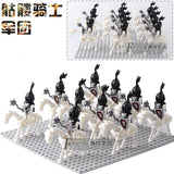 LEGO 42PCS/LOT Skeleton Knights Medieval Castle Knights Skeleton Knights