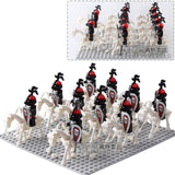 LEGO 42PCS/LOT Skeleton Knights Medieval Castle Knights Skeleton Knights