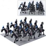 LEGO 42PCS/LOT Skeleton Knights Medieval Castle Knights Skeleton Knights