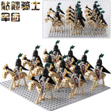 LEGO 42PCS/LOT Skeleton Knights Medieval Castle Knights Skeleton Knights