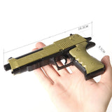 DIY Building Blocks Airsoft Air Toy Gun Beretta Gunsight Assembly Desert Eagle Puzzle Model Toy Can Fire Bullets Gun