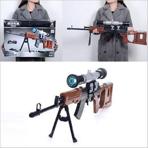 LEGO 712pcs Simulation Military Sniper Rifle Gun DIY Building Blocks Kit Toys Kids Gifts