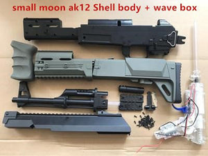 Electric water gun game cs outdoor sports club sniper gel water bullet bolt box body shell accessories of moon ak12 Model