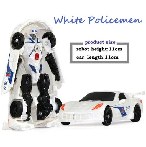 LEGOMini Transformation Cars Kid  Robot Car Toys Transformer's Gift