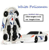 LEGOMini Transformation Cars Kid  Robot Car Toys Transformer's Gift