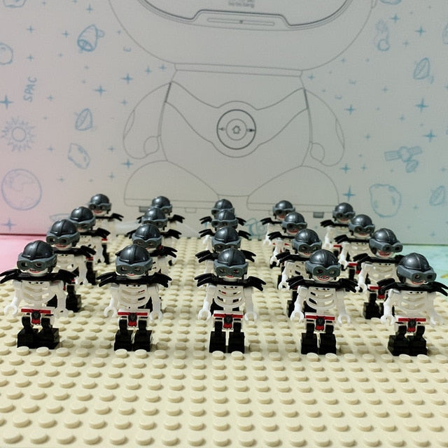 20PCS Military Team City Police Armed Assault Army soldiers legoingly Weapons Guns Figure WW2 World War Blocks Gift Baby Toys