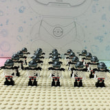 20PCS Military Team City Police Armed Assault Army soldiers legoingly Weapons Guns Figure WW2 World War Blocks Gift Baby Toys