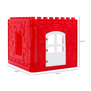 Second Floor House Delivery man Furniture Toys Blocks Building DIY Creative Bricks Baby Toys Educational