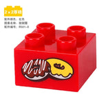 Second Floor House Delivery man Furniture Toys Blocks Building DIY Creative Bricks Baby Toys Educational