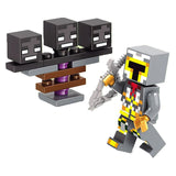 Minecraft My World Steve Alex Reuben Zombie Action Figures Building Blocks Educational Toys For Kids Minecrafts