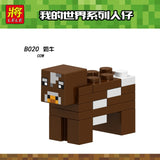 Minecraft My World Steve Alex Reuben Zombie Action Figures Building Blocks Educational Toys For Kids Minecrafts