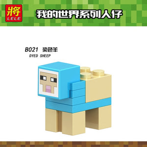 Minecraft My World Steve Alex Reuben Zombie Action Figures Building Blocks Educational Toys For Kids Minecrafts