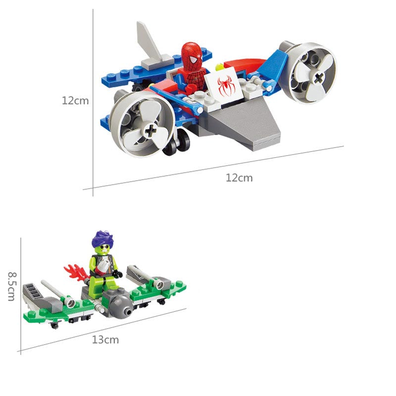 LEGO 112pcs/set DIY Super Heros Helicopter Building Blocks Sets