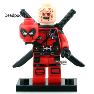 LEGO 280+Single Sale  DC Super heroes  Avengers Batman Joker Harley Quinn X men Building Block