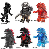 LEGO baby action figure Movie Series Alien vs. Predator Godzilla Giant Monster building blocks model bricks toys for children