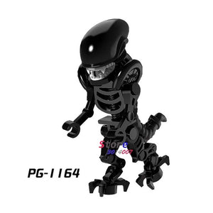 LEGO baby action figure Movie Series Alien vs. Predator Godzilla Giant Monster building blocks model bricks toys for children