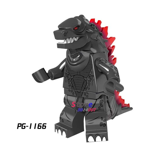 LEGO baby action figure Movie Series Alien vs. Predator Godzilla Giant Monster building blocks model bricks toys for children