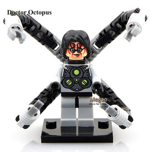 LEGO 280+Single Sale  DC Super heroes  Avengers Batman Joker Harley Quinn X men Building Block Children Toys  Gifts