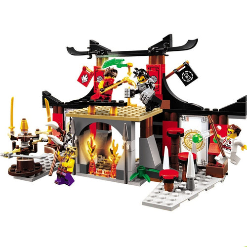 LEGO 214PCS Ninjago 10319 Duel Ninjutsu Driving Range Model Block