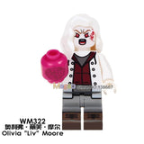 LEGO Horror Figure Halloween Zombie Freddy jason voorhees Texas Chainsaw Horror Jack Skellington pinhead building block toys