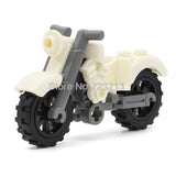 LEGO Harley Moto Vehicles Motorcycle Accessories MOC Motor City Parts City Building Blocks Model Toys for Children