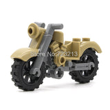 LEGO Harley Moto Vehicles Motorcycle Accessories MOC Motor City Parts City Building Blocks Model Toys for Children