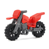 LEGO Harley Moto Vehicles Motorcycle Accessories MOC Motor City Parts City Building Blocks Model Toys for Children